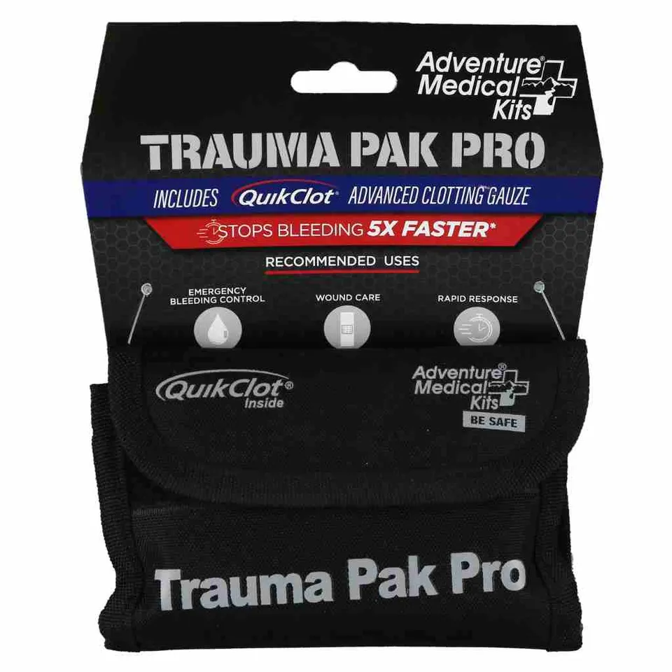 adventure-medical-kits-trauma-pak-pro-mit-quikclot-und-trauma-tourniquet image 1