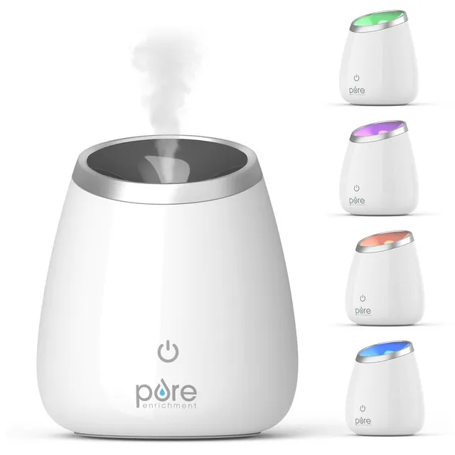 pure-enrichment-purespa-deluxe-ultraschall-aroma-diffuser-140-ml-tank-bis-10-h image 1